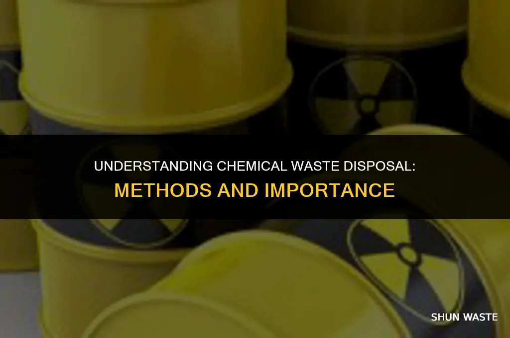 what are chemical waste disposal used for