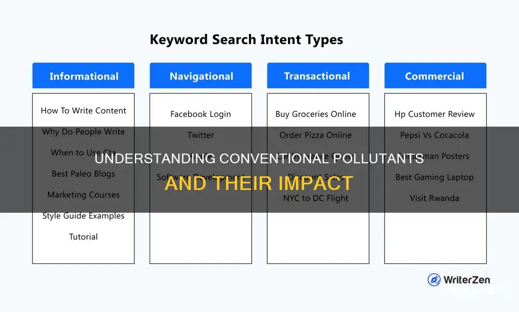 what are conventional pollutants