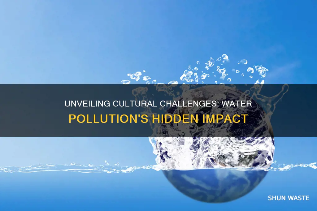 what are cultural problems for water pollution