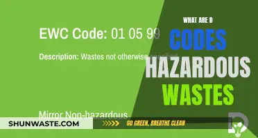 Decoding Hazardous Waste: Understanding the D Codes