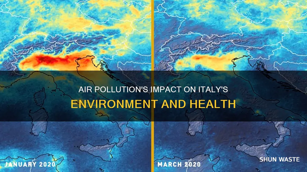 what are effects of air pollution in italy