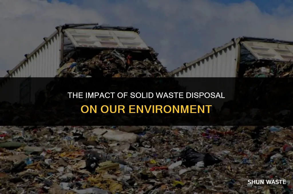 what are effects of solid waste disposal