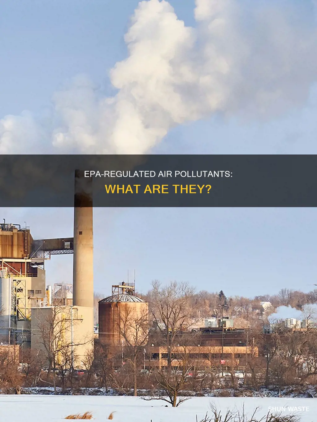 what are epa regulated air pollutants