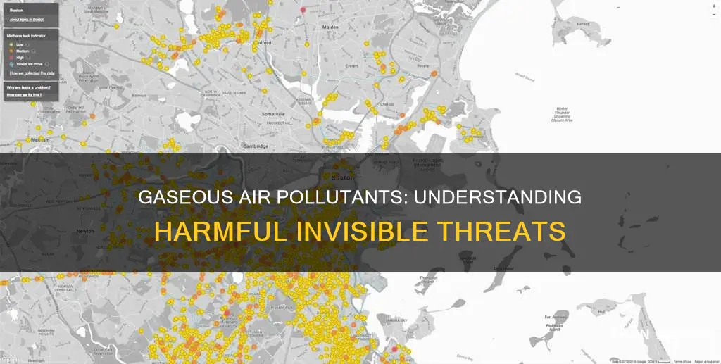 what are gaseous air pollutants