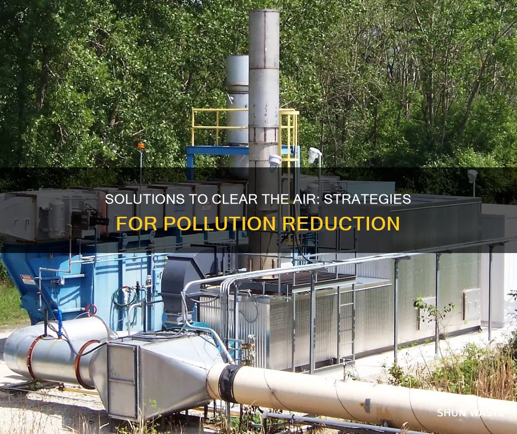 what are good solutions to air pollution