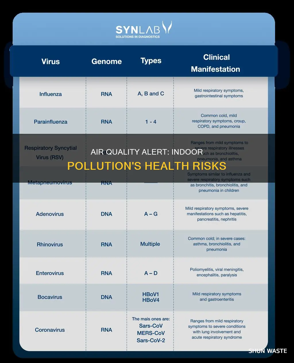 what are health issues from indoor air pollution