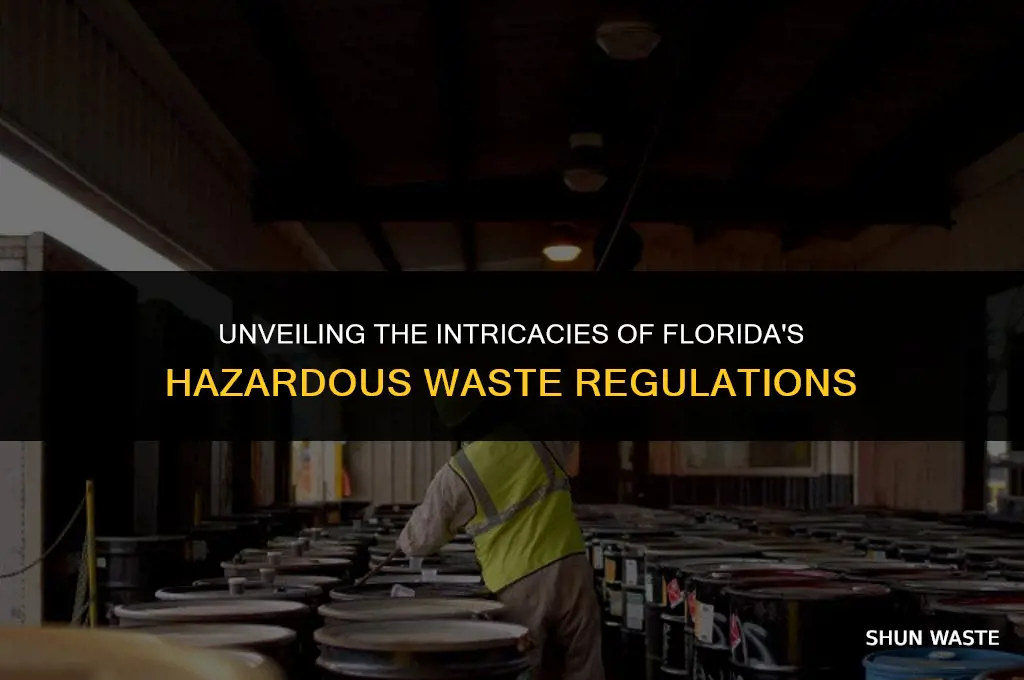 what are interesting things about florida hazardous waste regulations