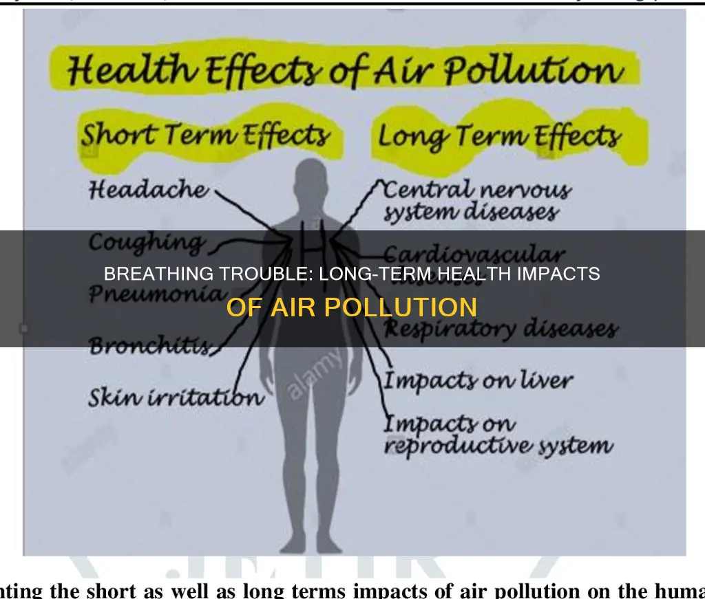 what are long term ailments caused by air pollution