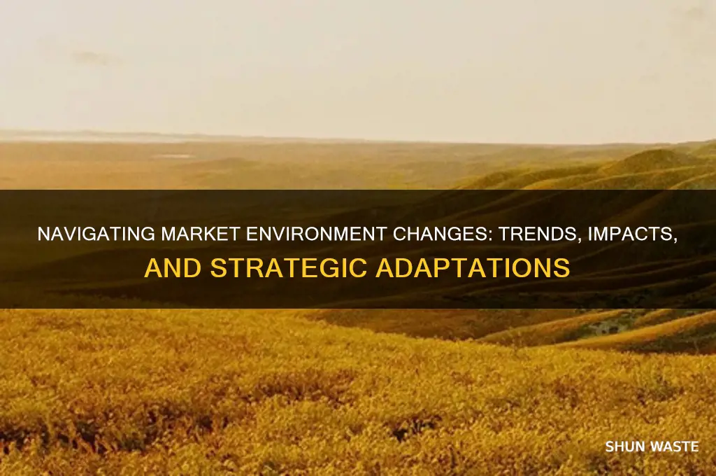 what are market environment changes