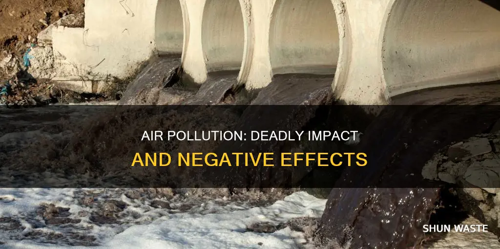 what are negative effects of air pollution
