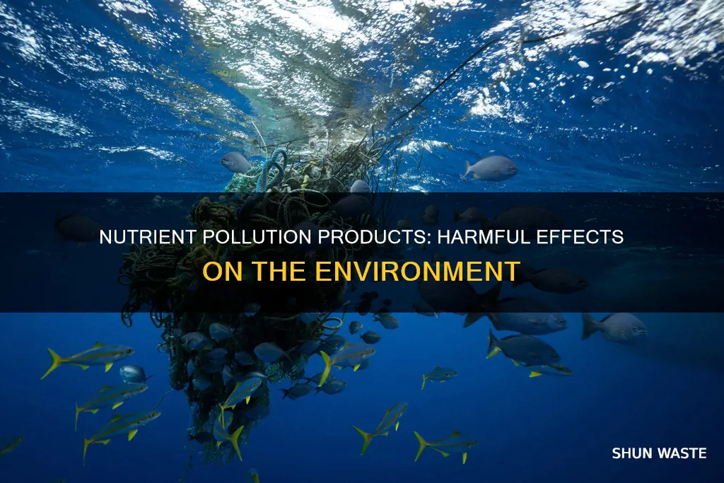 what are nutrient pollution products