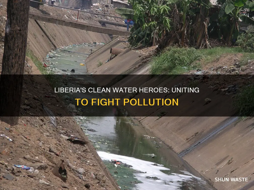 what are people doing to help water pollution in liberia