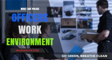 Exploring the Diverse Work Environments of Police Officers