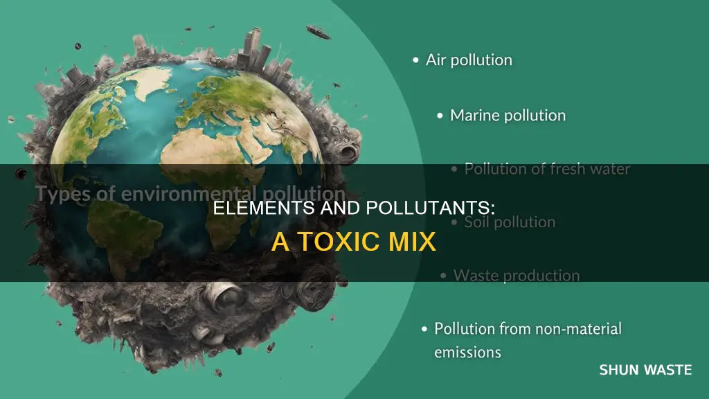 what are pollutants in elements