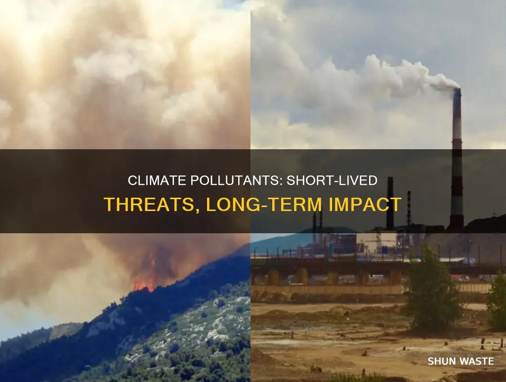 what are short lived climate pollutants brainly