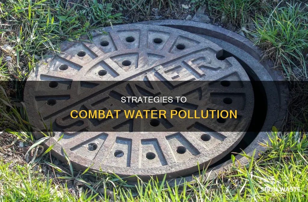 what are solution of water pollution