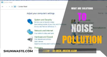 Solutions to Reduce Noise Pollution