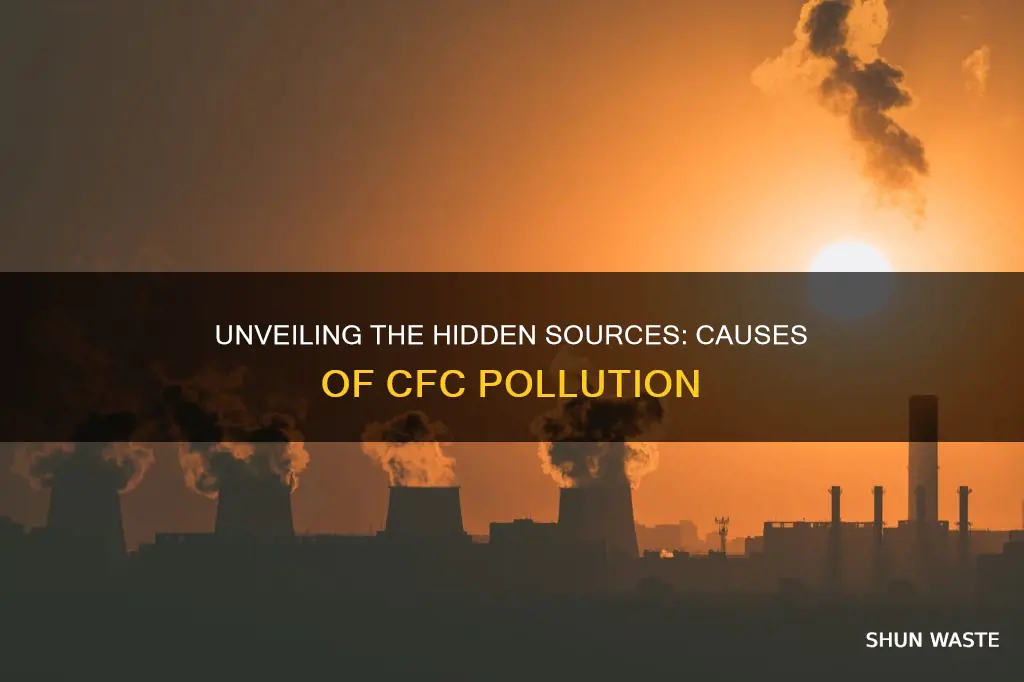 what are some causes of cfc pollution