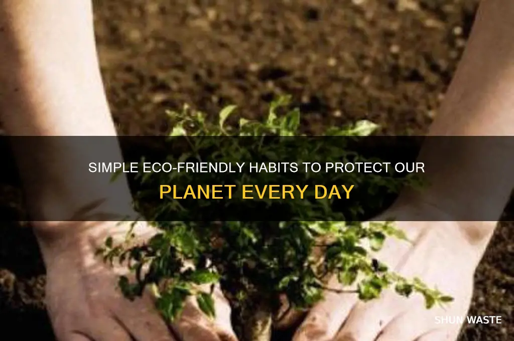 what are some easy ways to help the environment