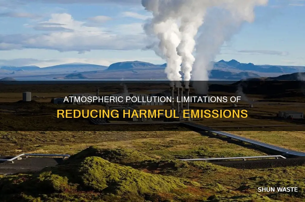 what are some limitations of reduce pollutants in the atmosphere