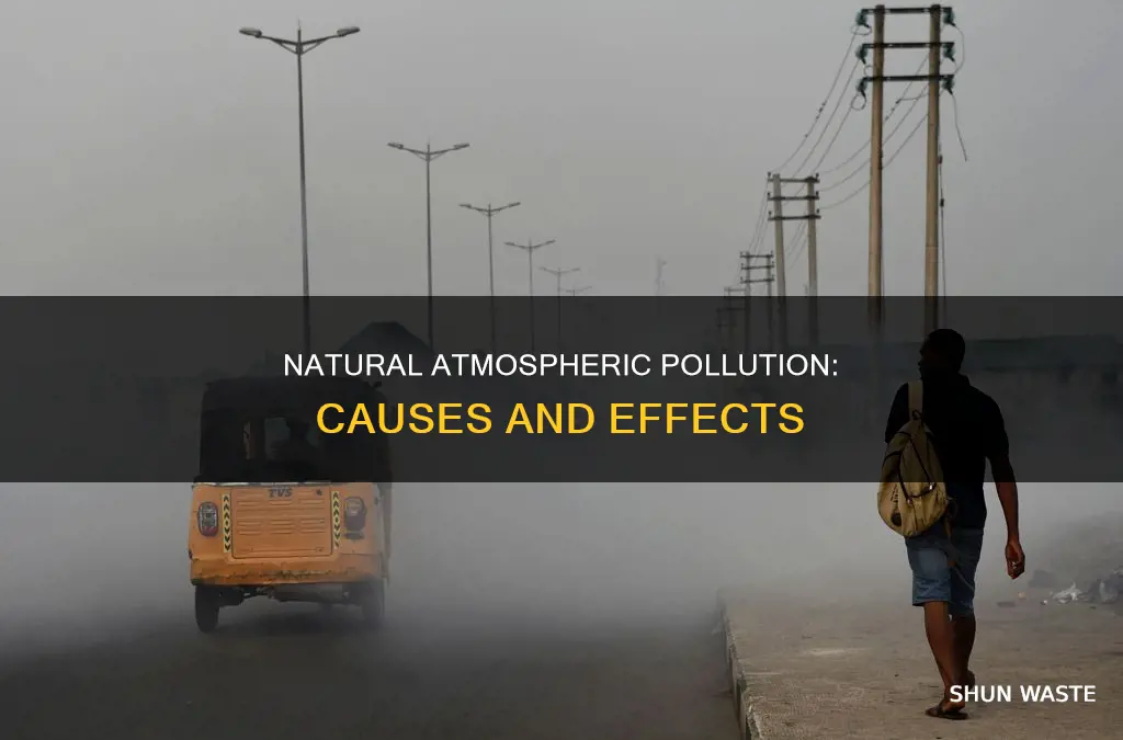 what are some natural causes of atmospheric pollution and deposition