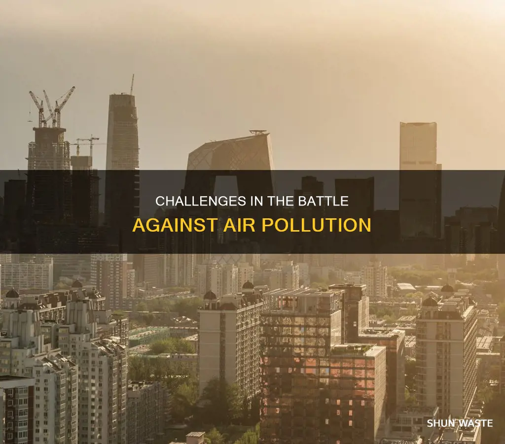 what are some obstacles to reducing air pollution