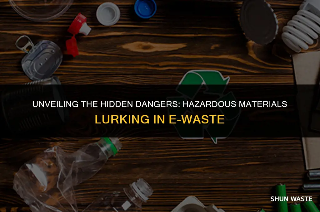 what are some of the hazardous materials in e-waste
