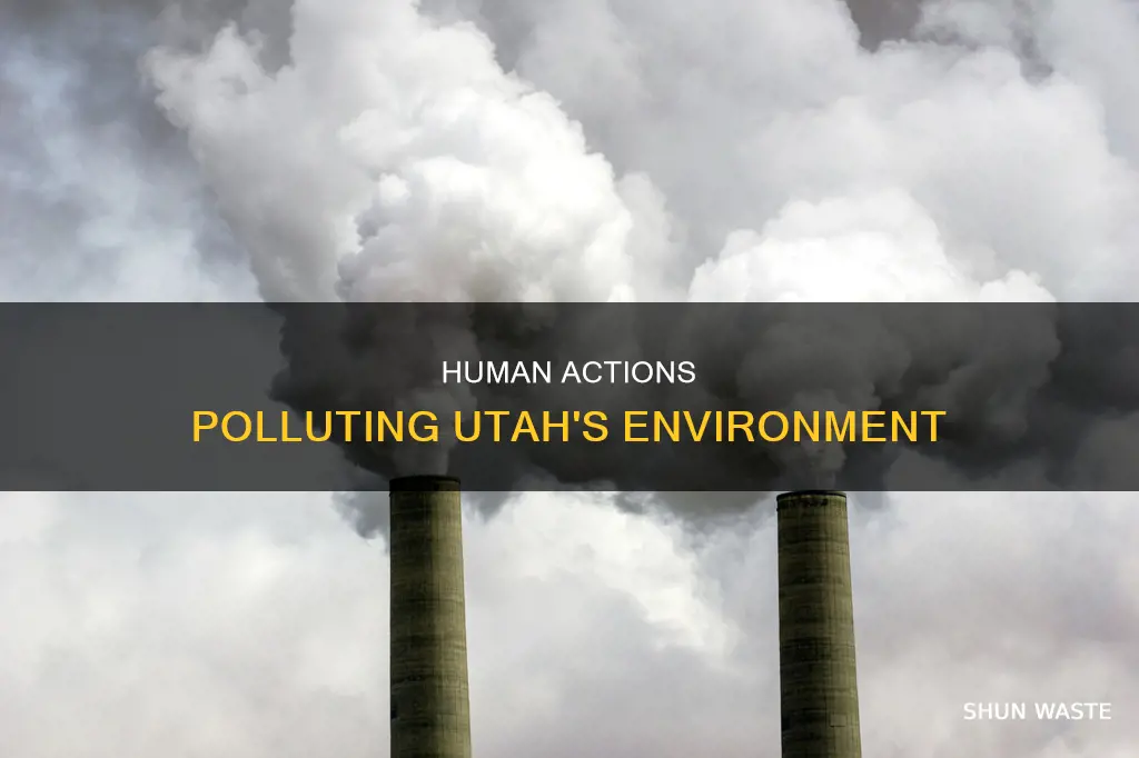 what are some things people do to pollute utah