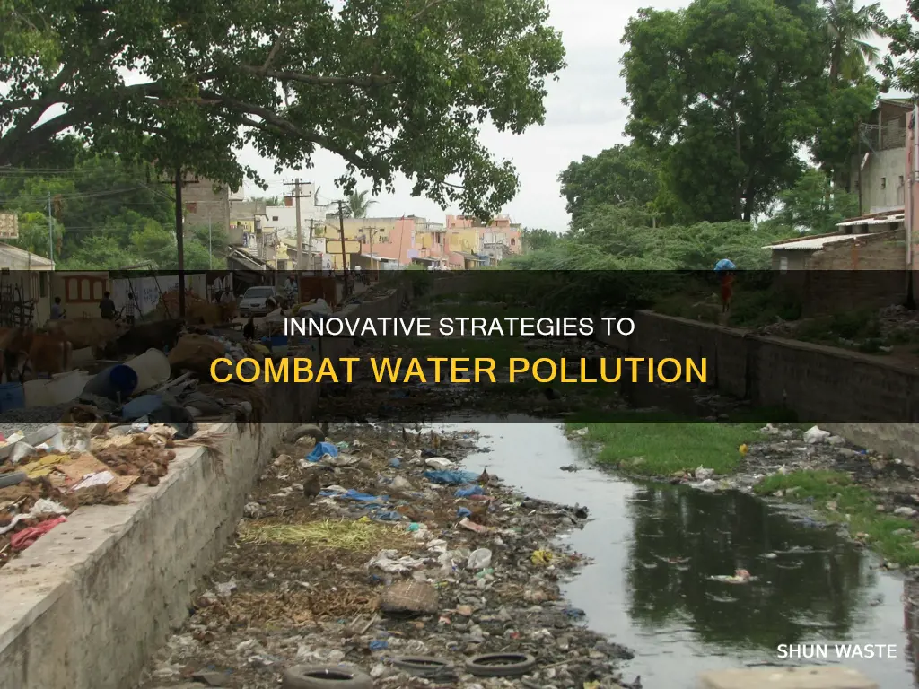 what are some ways to solve water pollution