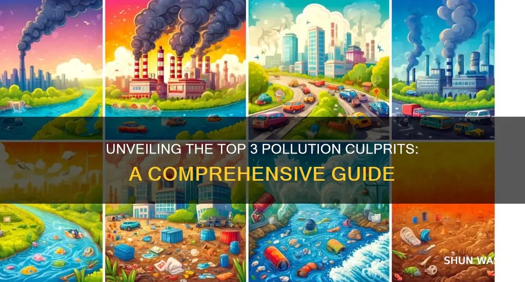 what are the 3 main causes of pollution