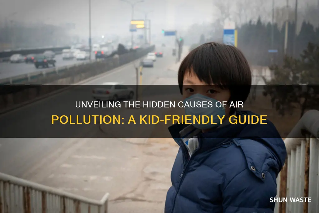 what are the causes of air pollution for kids