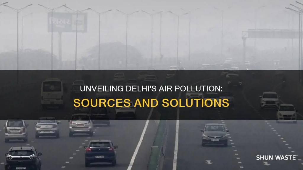 what are the causes of air pollution in delhi