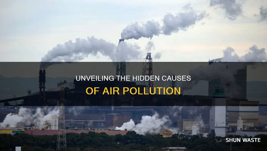 what are the causes of air pollution short answer