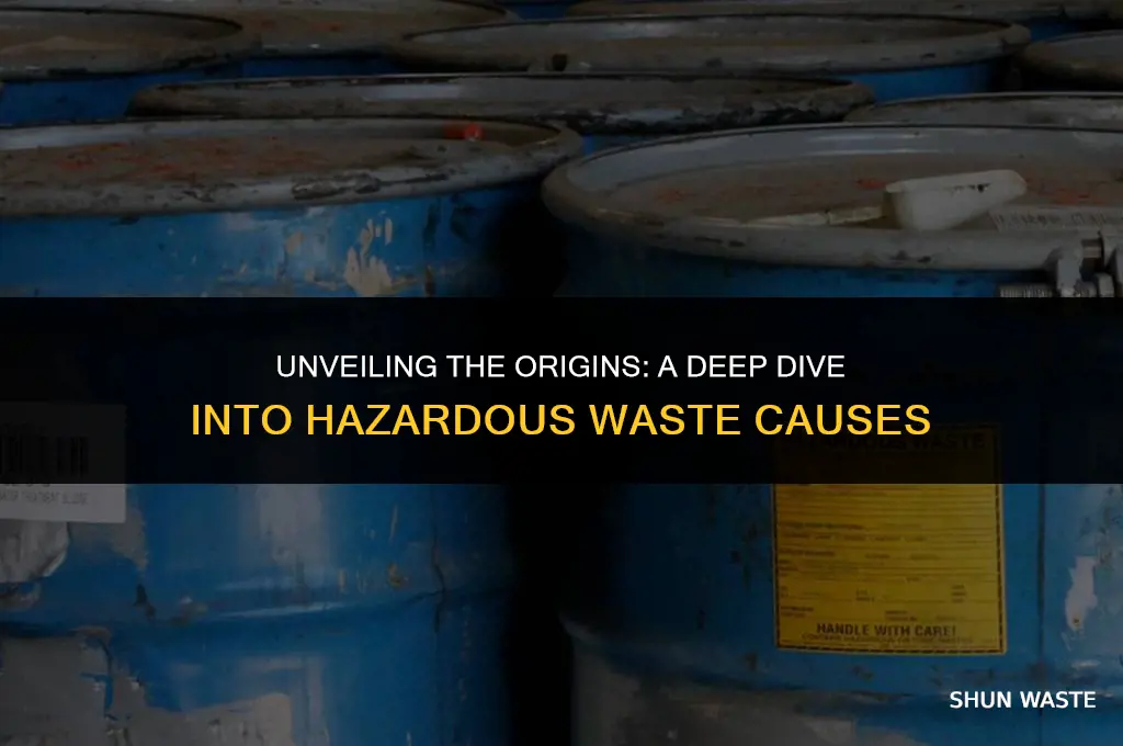 what are the causes of hazardous waste