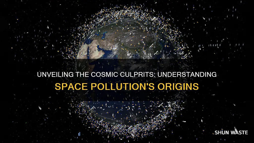 what are the causes of space pollution