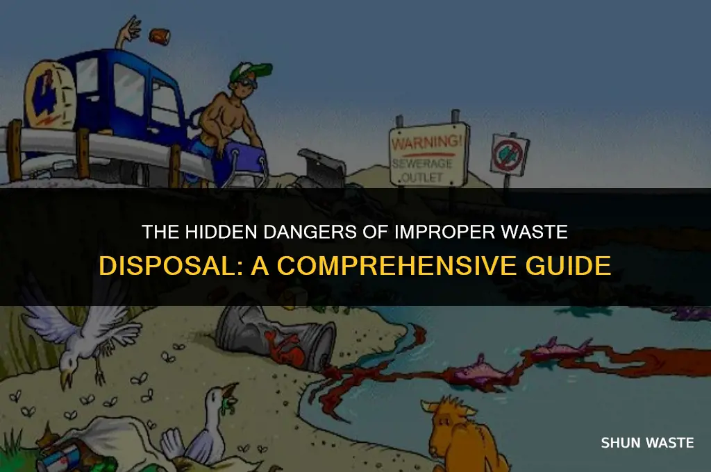 what are the consequences of improper waste disposal