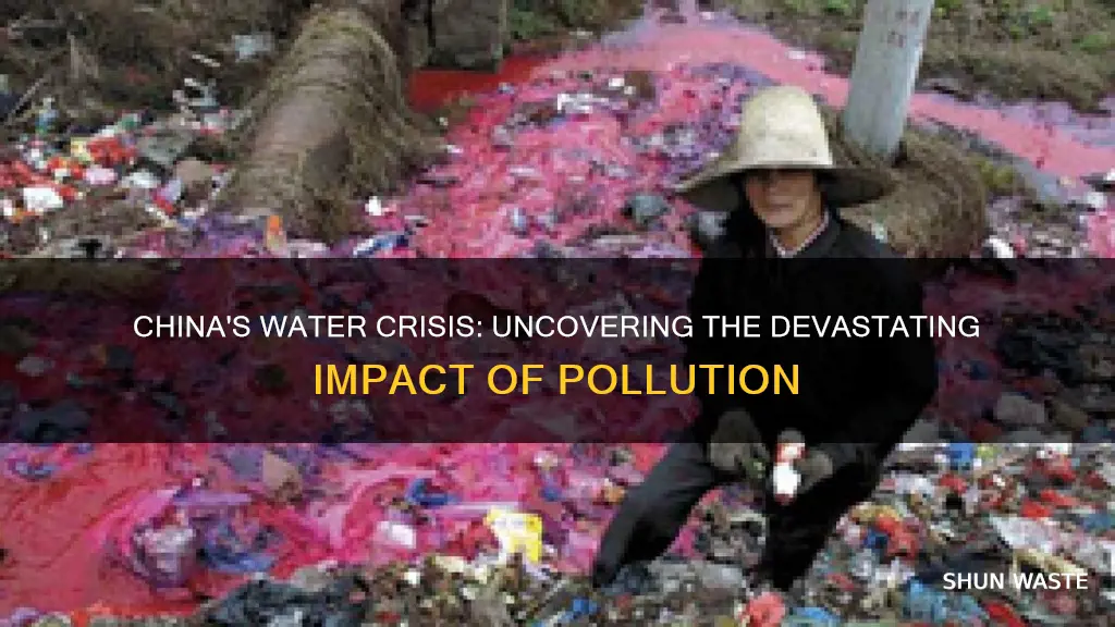 what are the consequences of water pollution in china