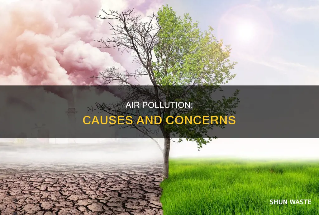 what are the different causes of air pollution