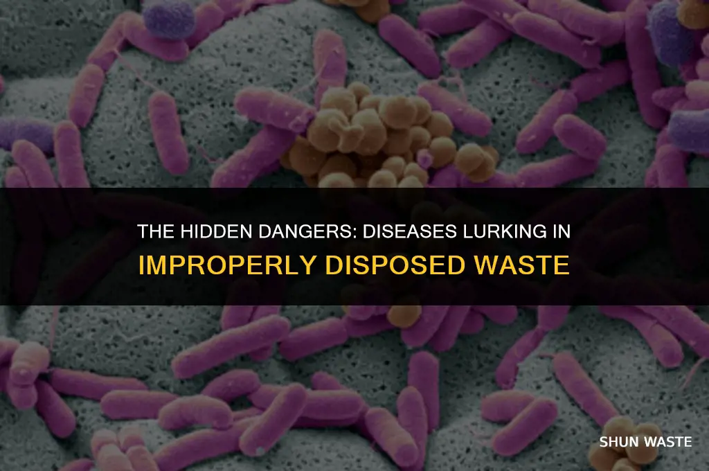what are the diseases caused by improper waste disposal