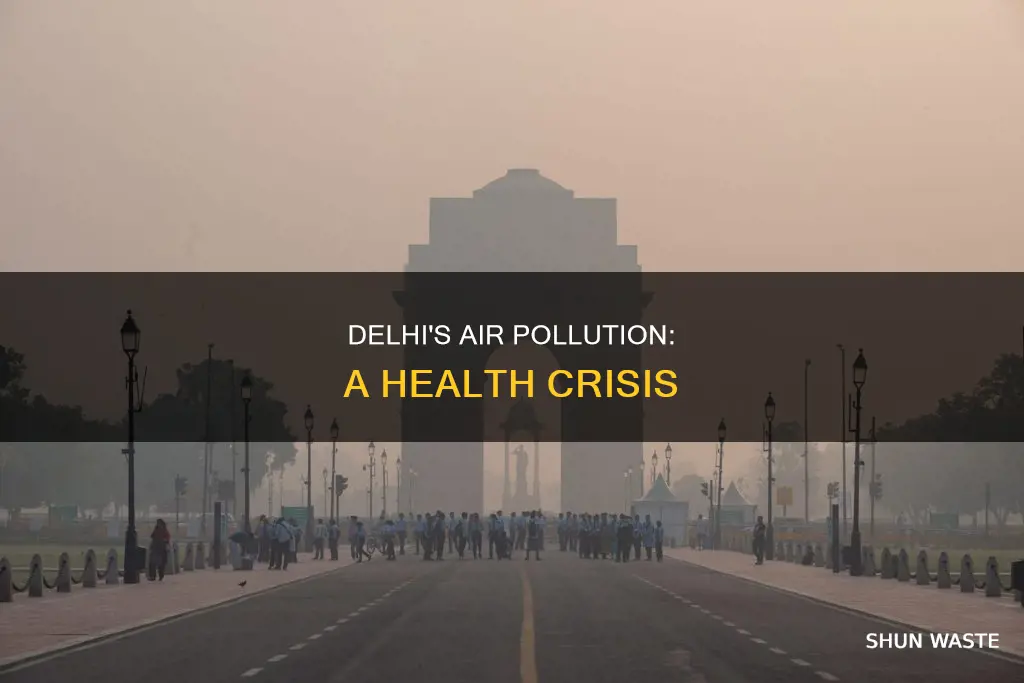 what are the effects of air pollution in delhi