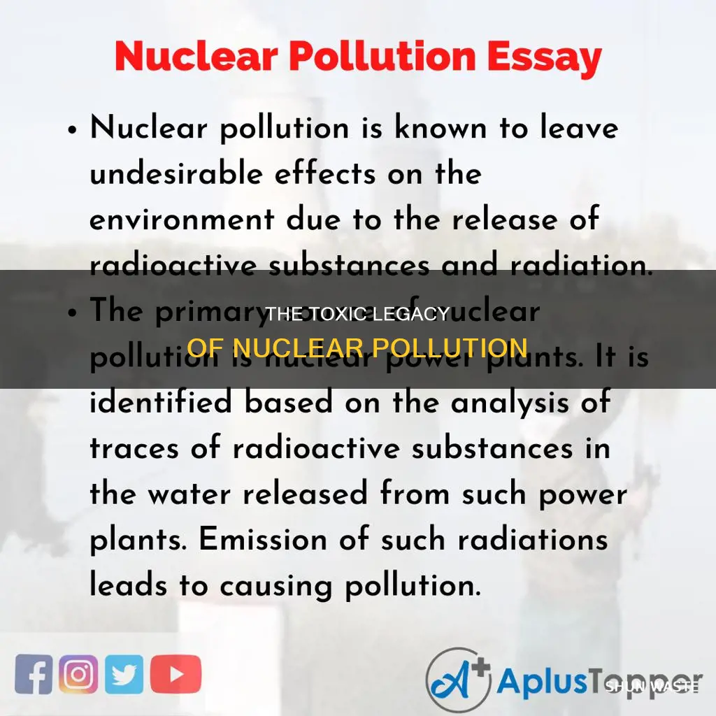 what are the effects of nuclear pollution