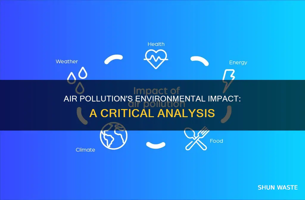 what are the environmental problems of air pollution
