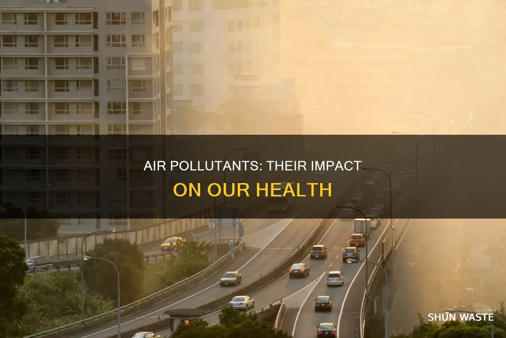 what are the health effects of common air pollutants