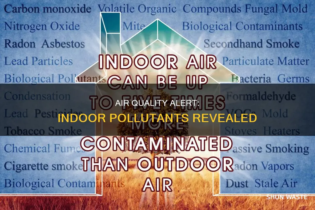 what are the indoor air pollutants