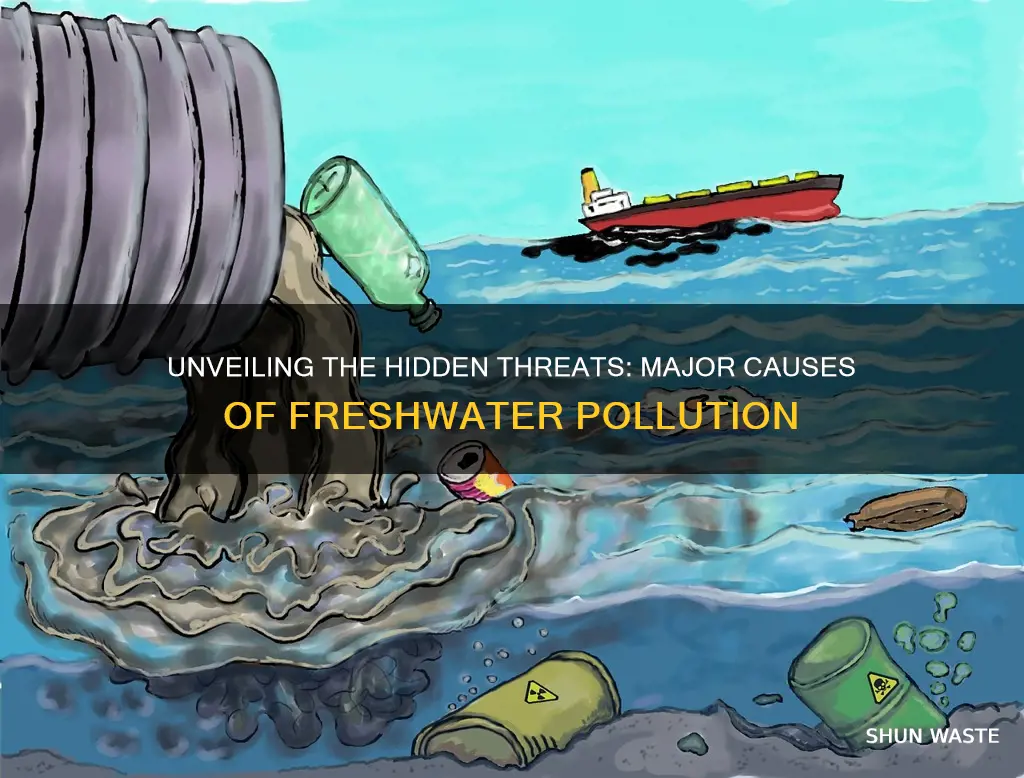 what are the major causes of freshwater pollution