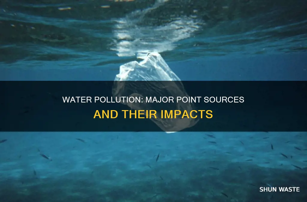 what are the major point sources of water pollution