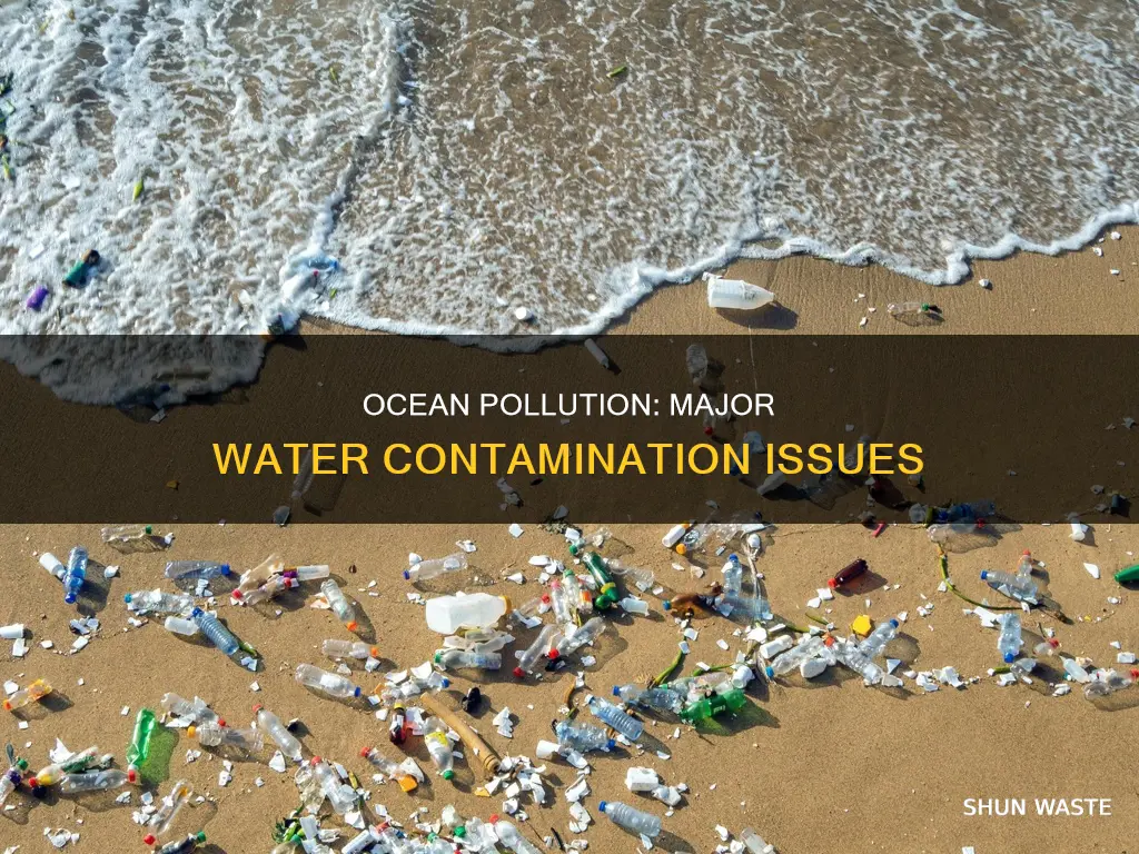 what are the major water pollution problems affecting oceans