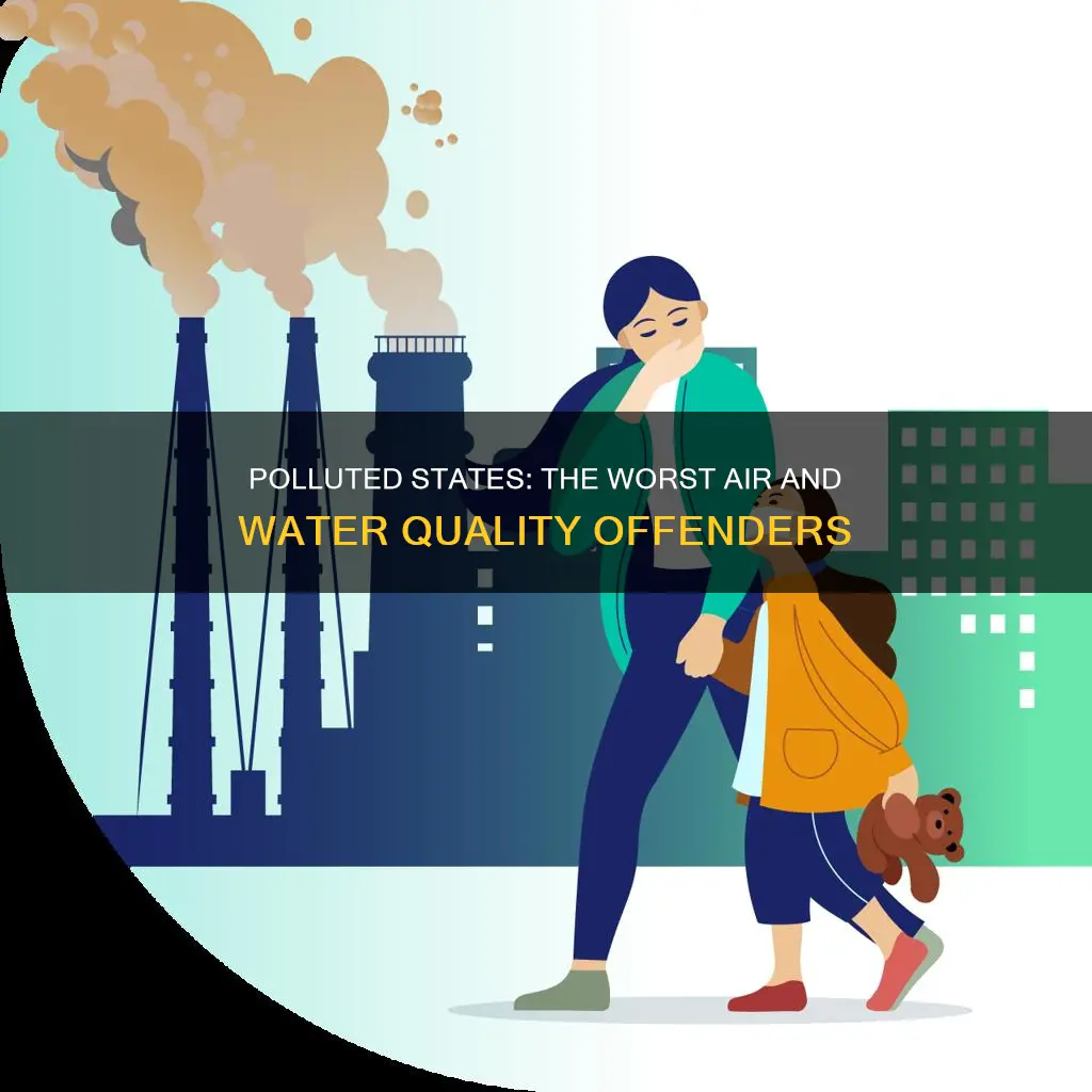 what are the most polluted states