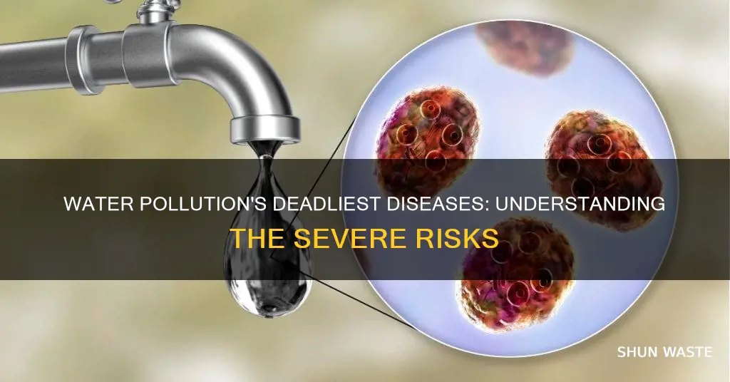 what are the most severe diseases caused by water pollution