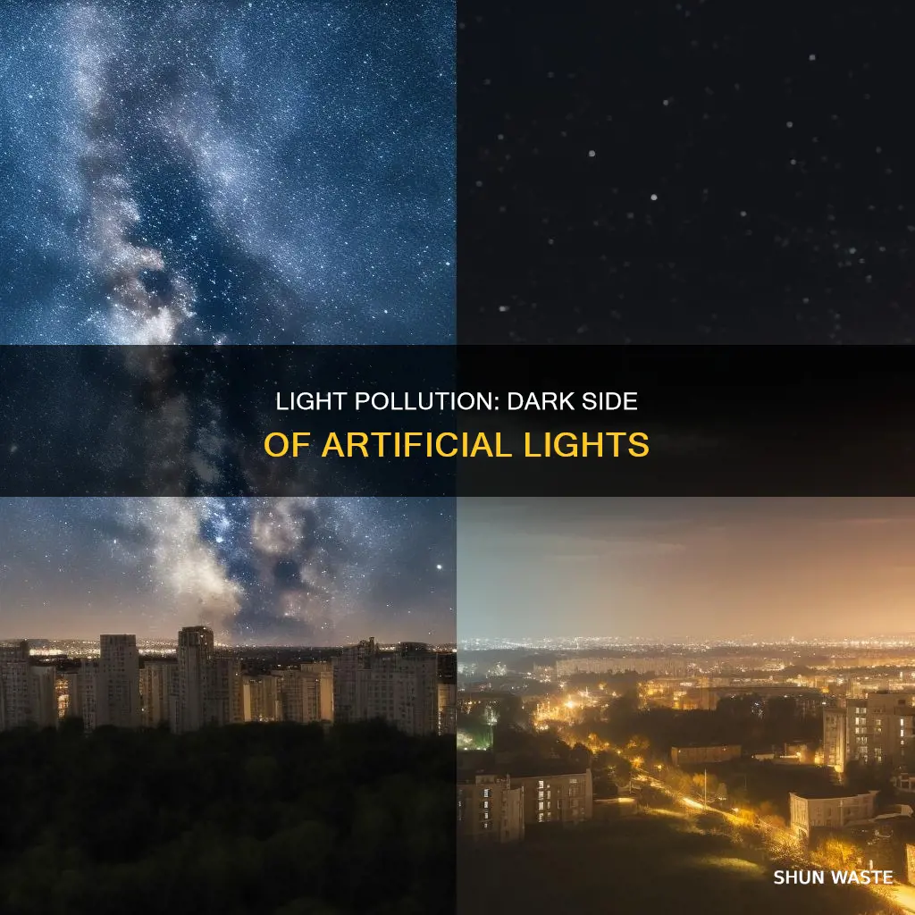 what are the negative effects of light pollution